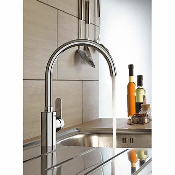 Kitchen Tap Grohe Get - 31494001 C-formad Metall