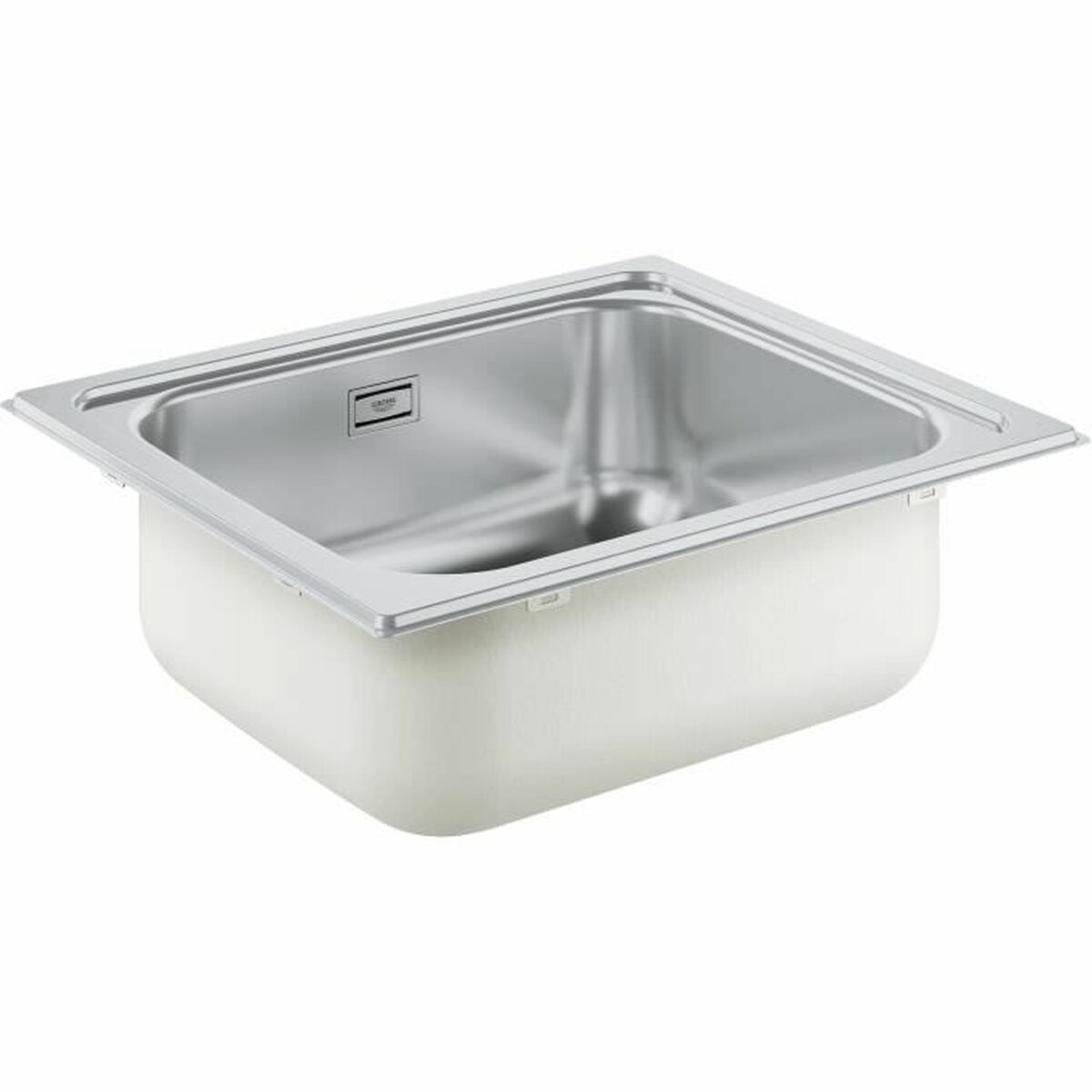 Blandare Grohe 31719SD0 Rostfritt stål Rektangulär - 3
