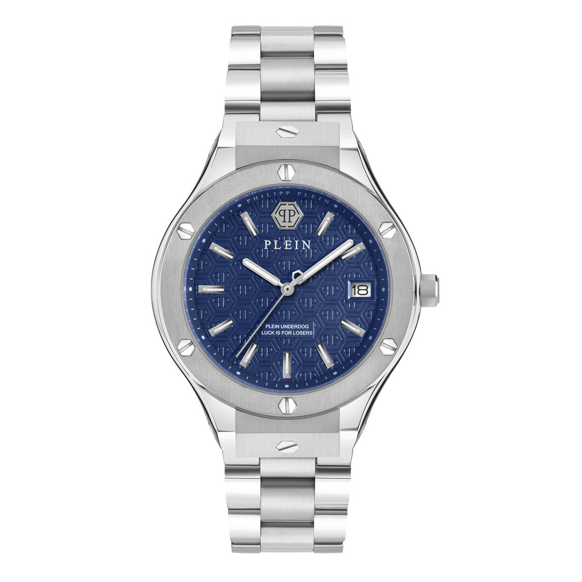 Herrklocka PHILIPP PLEIN PWUFA0425 Silvrig (Ø 44 mm)
