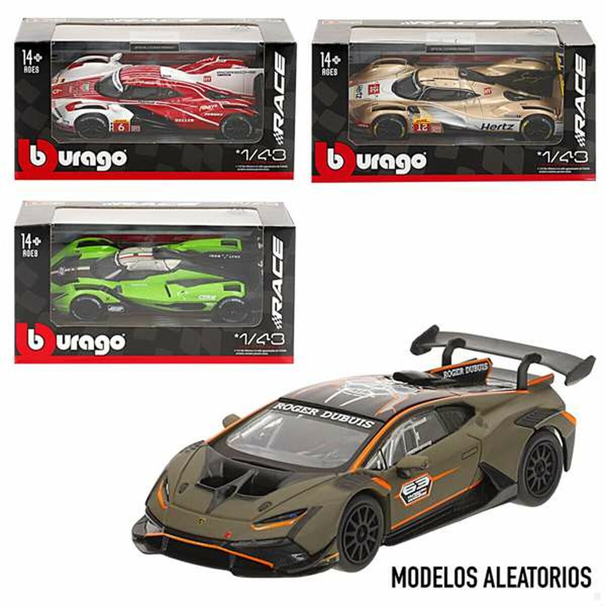 Bil Bburago Racing Series 2025 V1 1:43 - 2