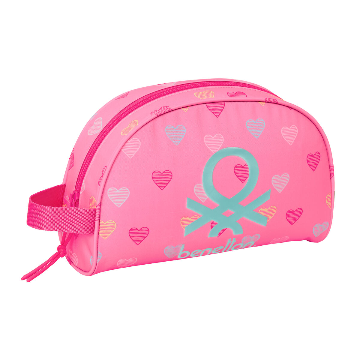 Resenecessär Benetton Heart Rosa 28 x 18 x 10 cm