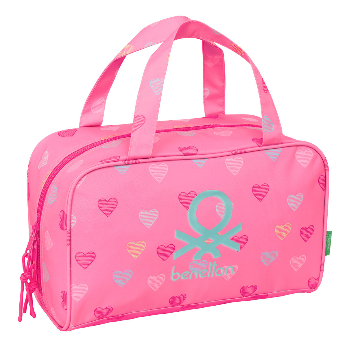 Resenecessär Benetton Heart Rosa 31 x 14 x 19 cm