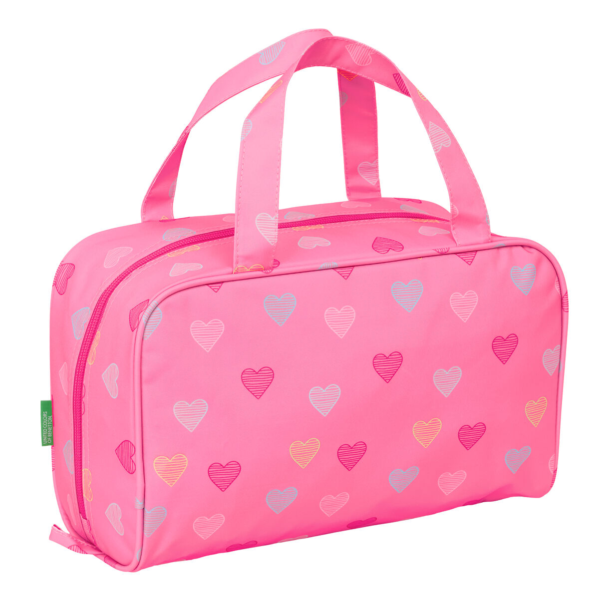 Resenecessär Benetton Heart Rosa 31 x 14 x 19 cm - 2