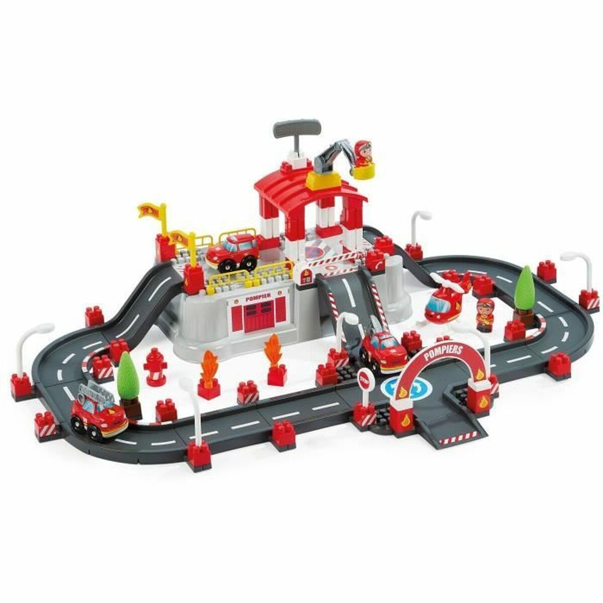 Konstruktionsbana Bomberos Ecoiffier 1349