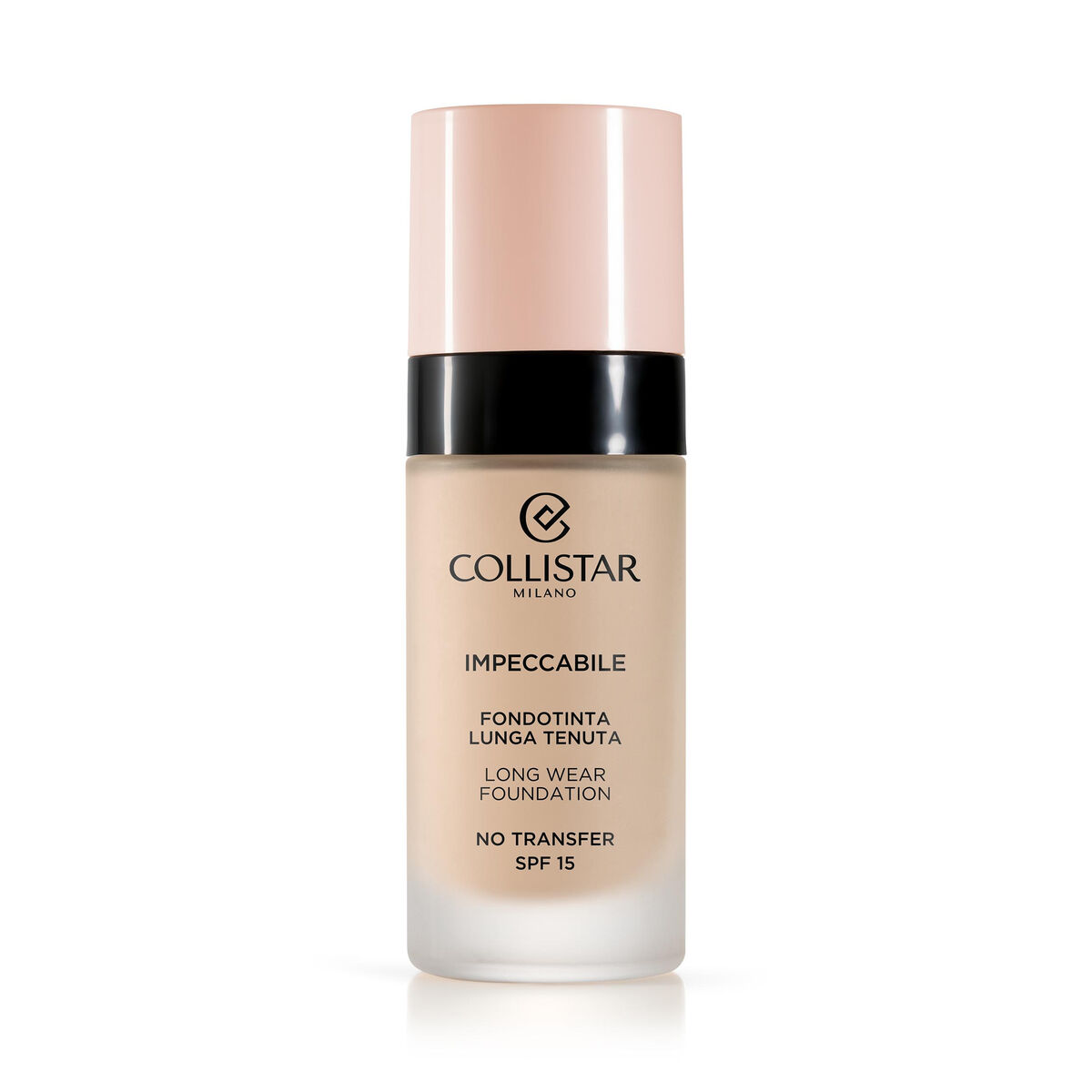 Flytande makeupbas Collistar Impeccabile Nº 1N 30 ml Räcker länge