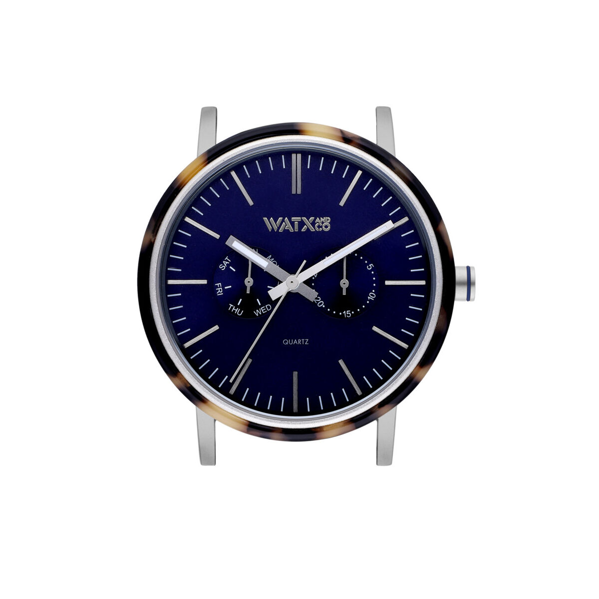 Unisexklocka Watx & Colors WXCA2739 Silvrig (Ø 44 mm)