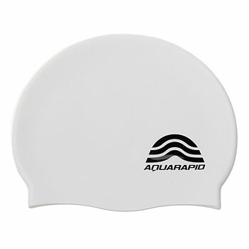 Badmössa Aquarapid Cuffia Vit Silikon