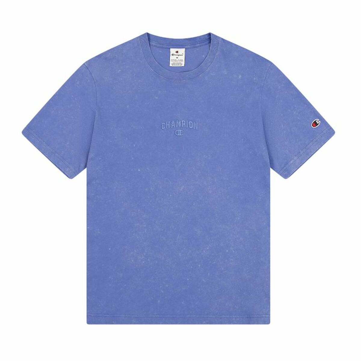 T-shirt med kortärm Herr Champion Champion SS Svb Blå Indigo