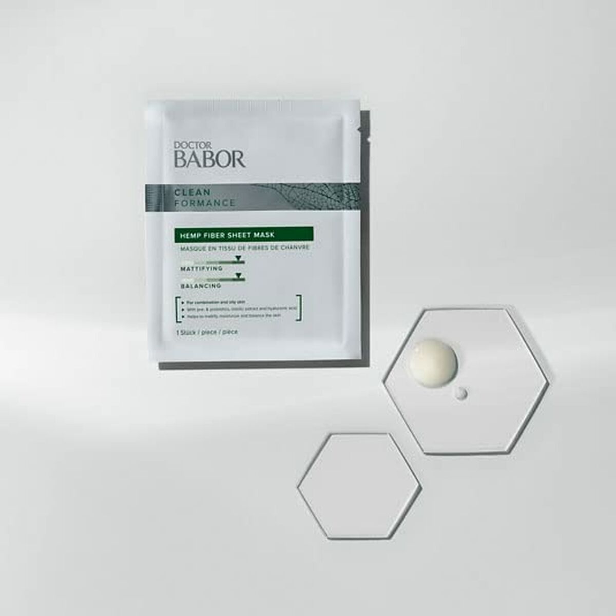 Ansiktsmask Babor Doc Clean Hemp Fiber 1 antal - 3
