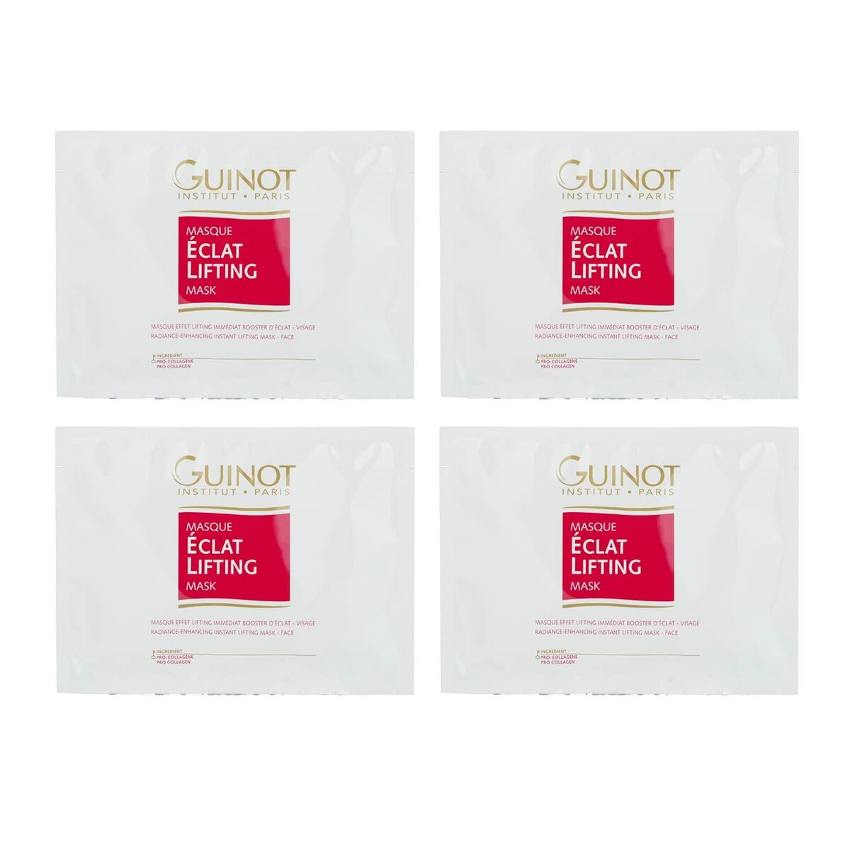 Ansiktsmask Guinot Eclat Lifting 4 antal - 3