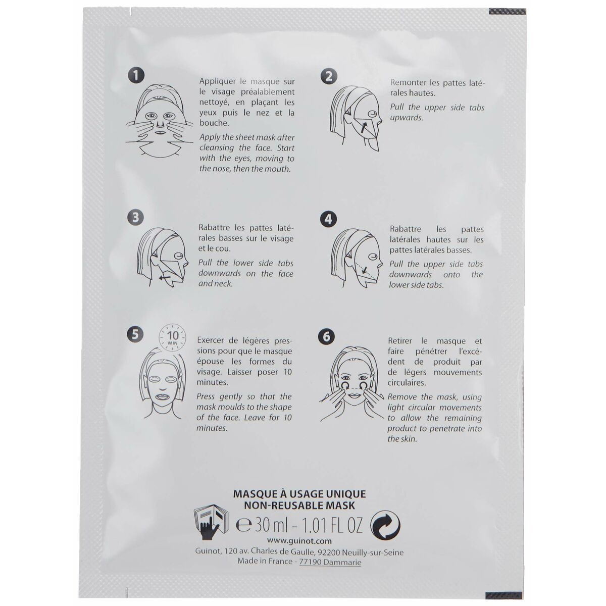 Ansiktsmask Guinot Newhite 40 g - 3