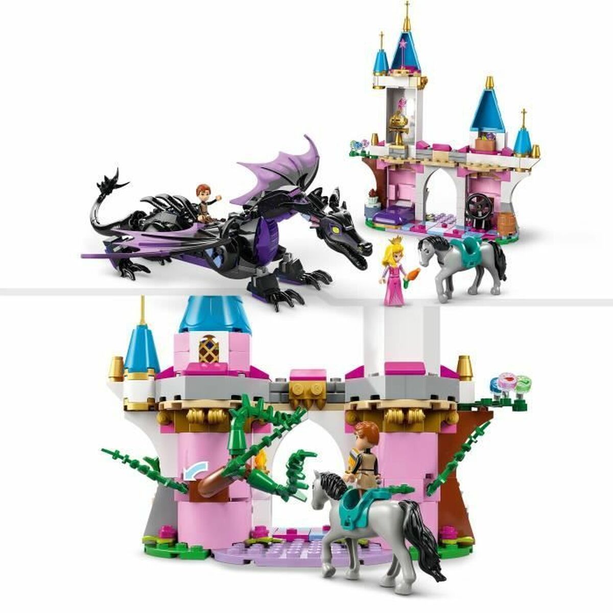 Byggsats Lego Disney Princess 43240 Maleficent as a dragon Multicolour 583 Delar - 3