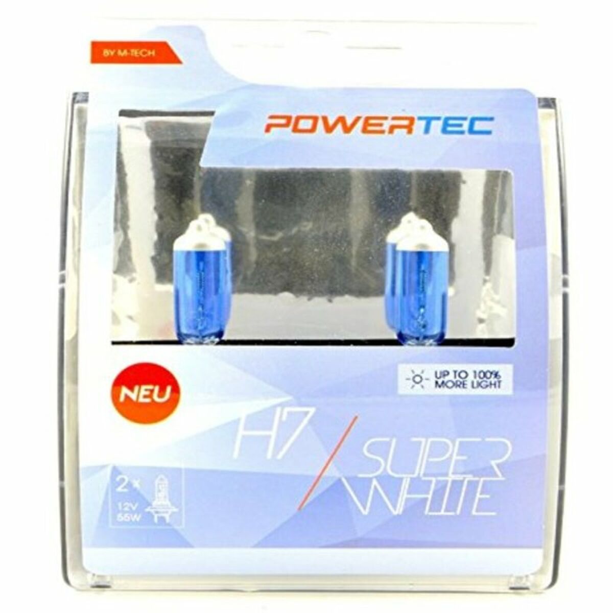 Glödlampa för bil M-Tech PTZSW7-DUO 12 V Halogen 60 W 55 W