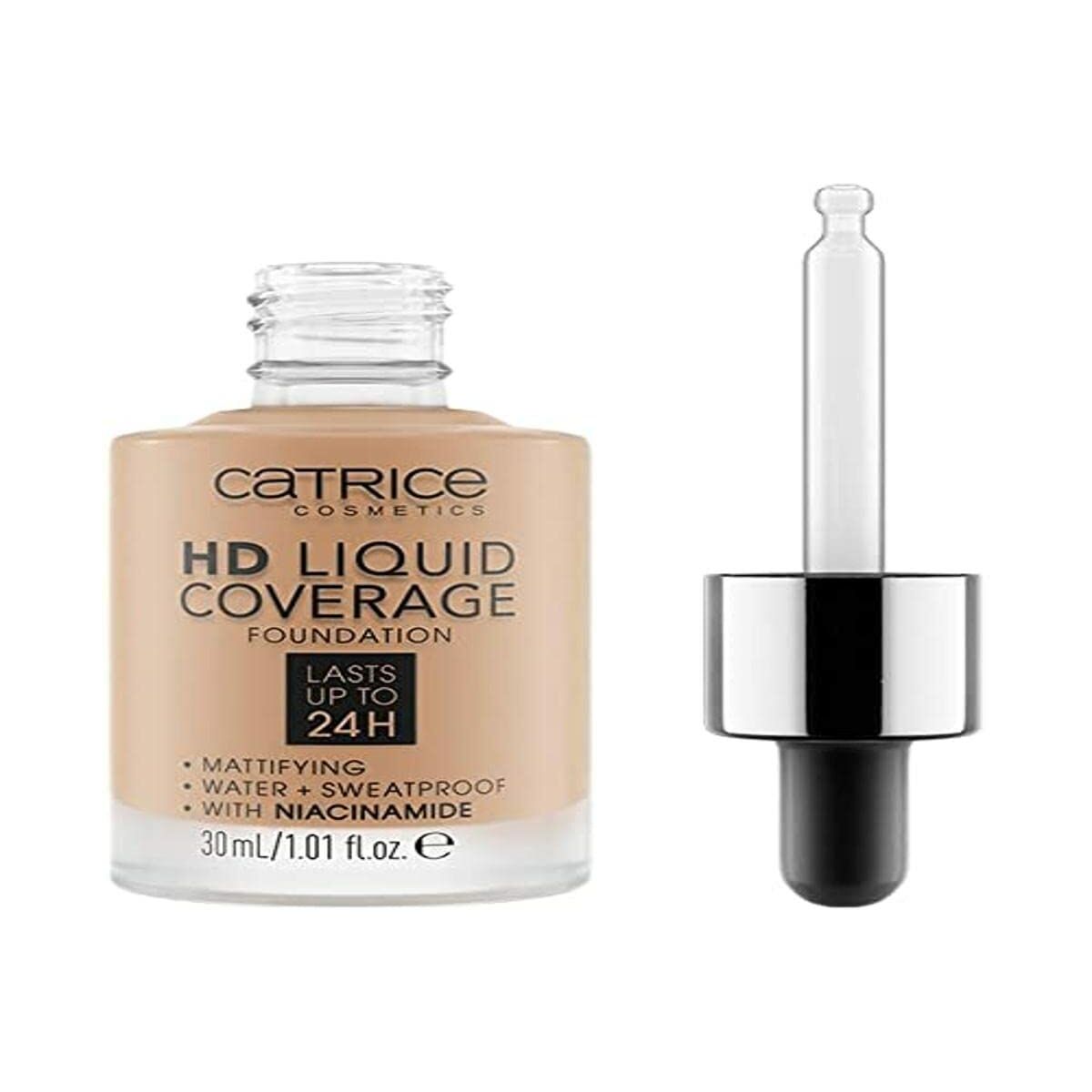 Flytande makeupbas Catrice Hd Liquid Coverage Foundation Nº 050-rosy ash 30 ml