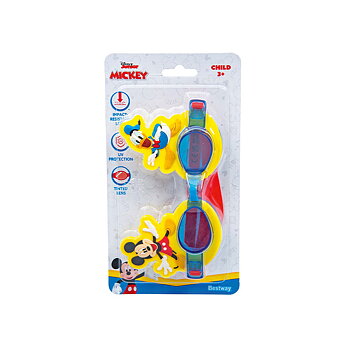 Bestway Simglasögon för Barn i Silikon Mickey & Vänner +3 år Strand och Pool 09110