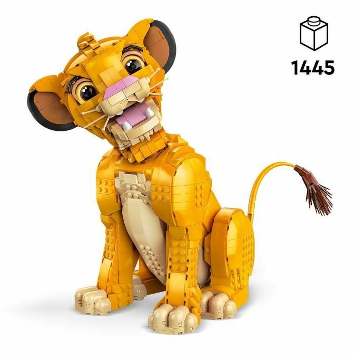 Byggsats Lego Disney Classic 43247 Simba, the Young Lion King Multicolour 1445 Delar - 2