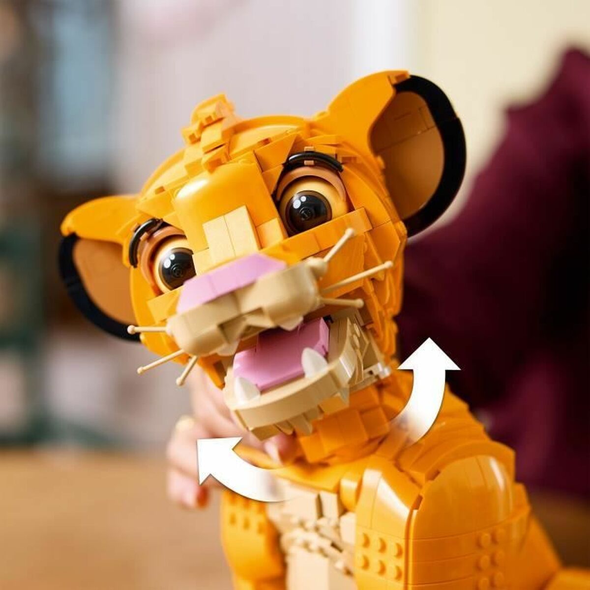Byggsats Lego Disney Classic 43247 Simba, the Young Lion King Multicolour 1445 Delar - 3