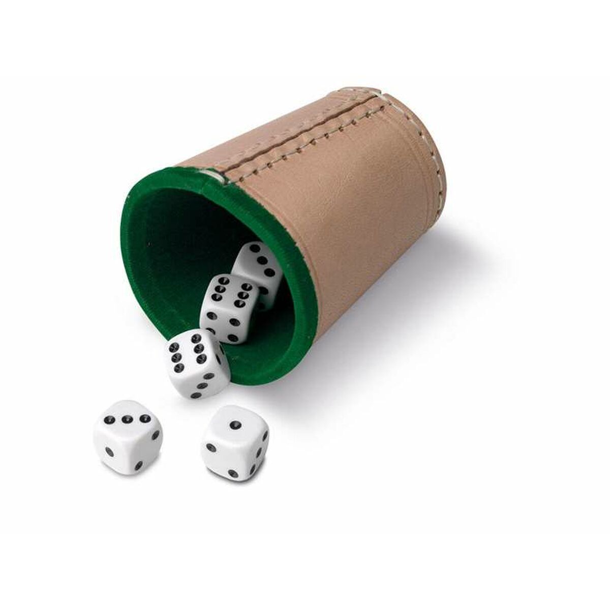 Shaker med pokertärningar Cayro