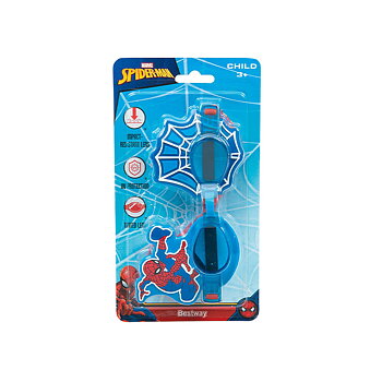 Bestway Spiderman Simglasögon för barn Silikonrem +3 år Strand och Pool 98022