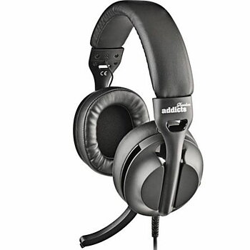 Hörlurar NGS VOX805USBCBLACK