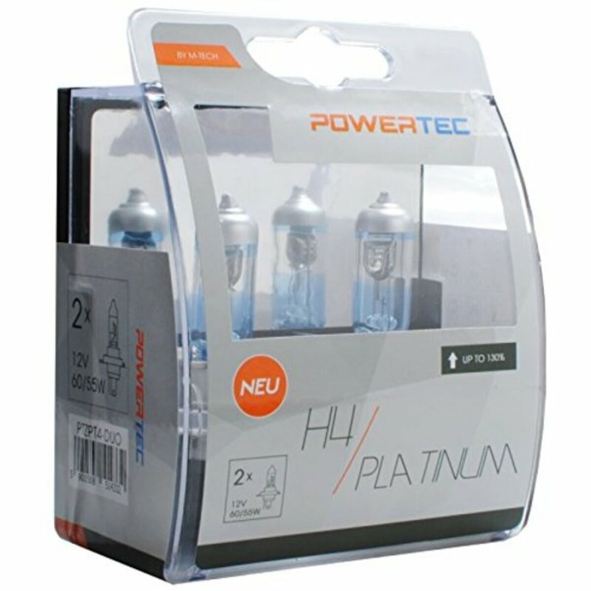 Glödlampa för bil M-Tech PTZPT4-DUO 12 V Halogen 60 W 55 W