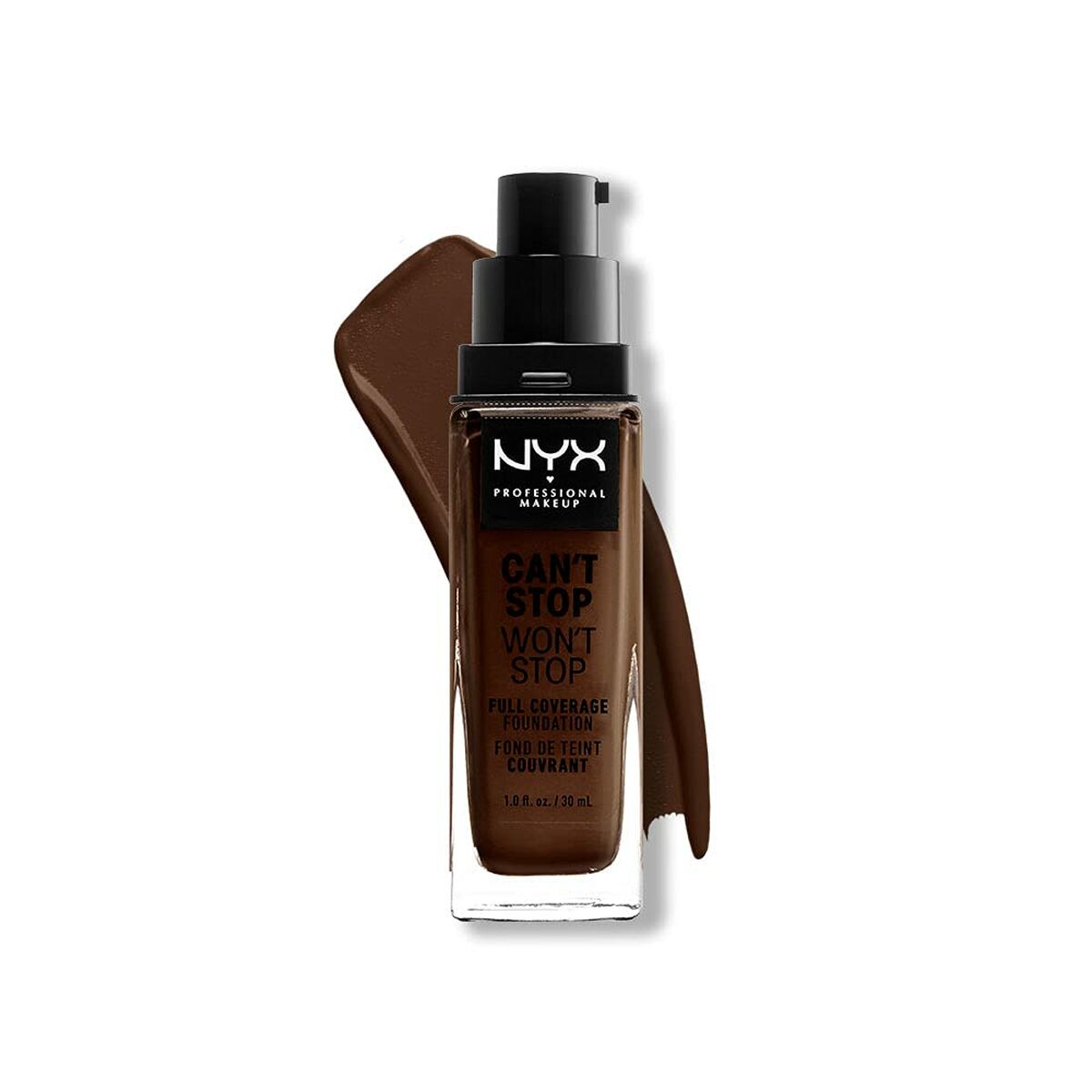 Foundationkräm NYX T Stop T Stop Deep Ebony 30 ml