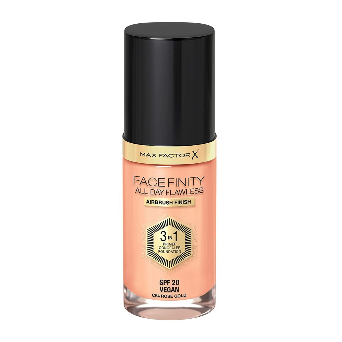 Foundationkräm Max Factor Facefinity Nº 64-rose gold Spf 20 30 ml 3 i 1