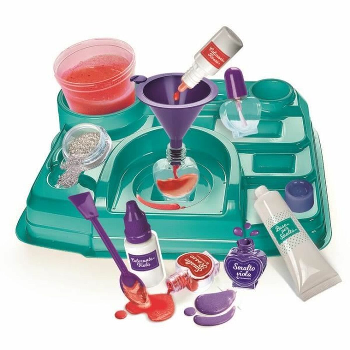 Manikyrset Clementoni My Nail Laboratory Multicolour - 2