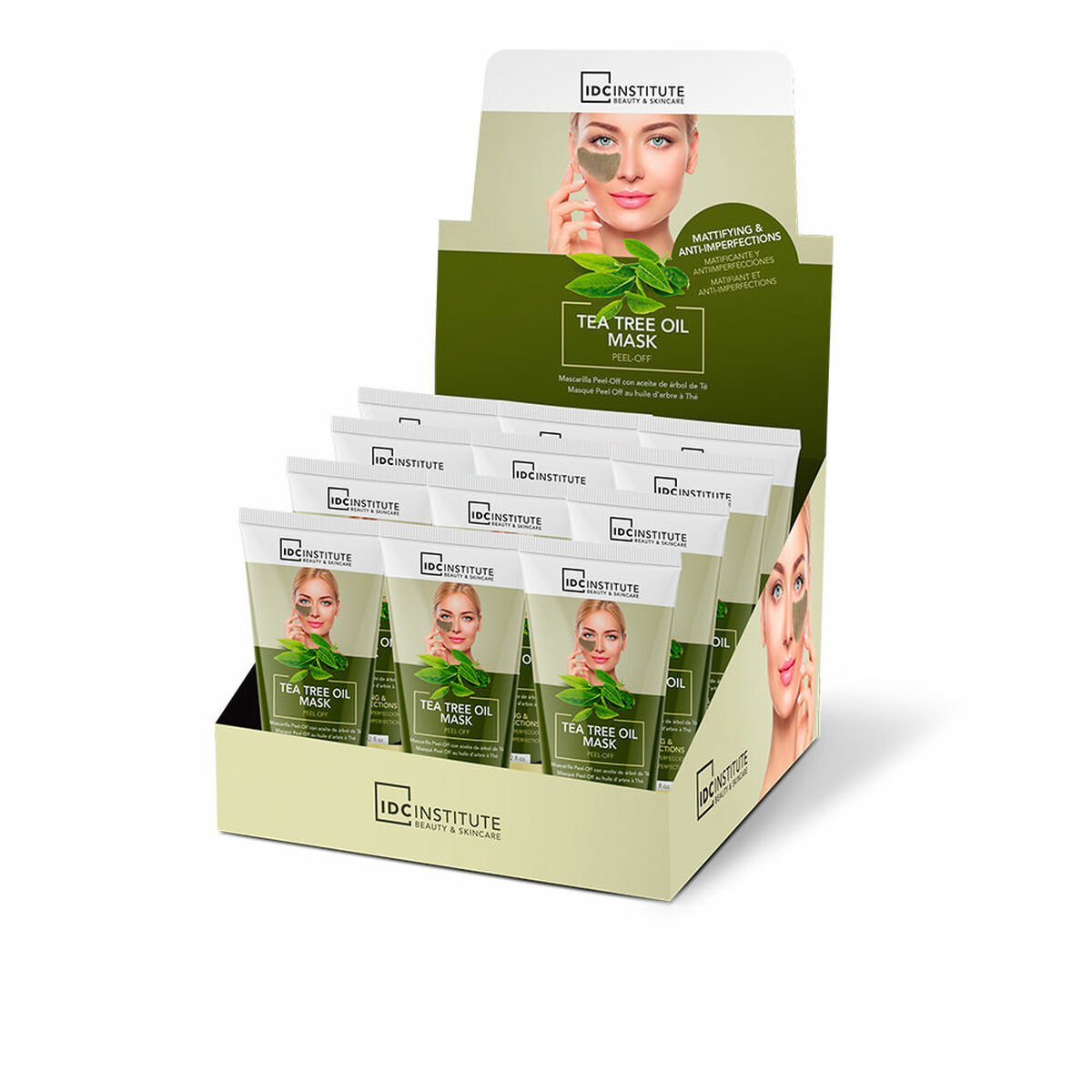 Ansiktsmask Peel Off IDC Institute 113218 60 ml Tea tree olja