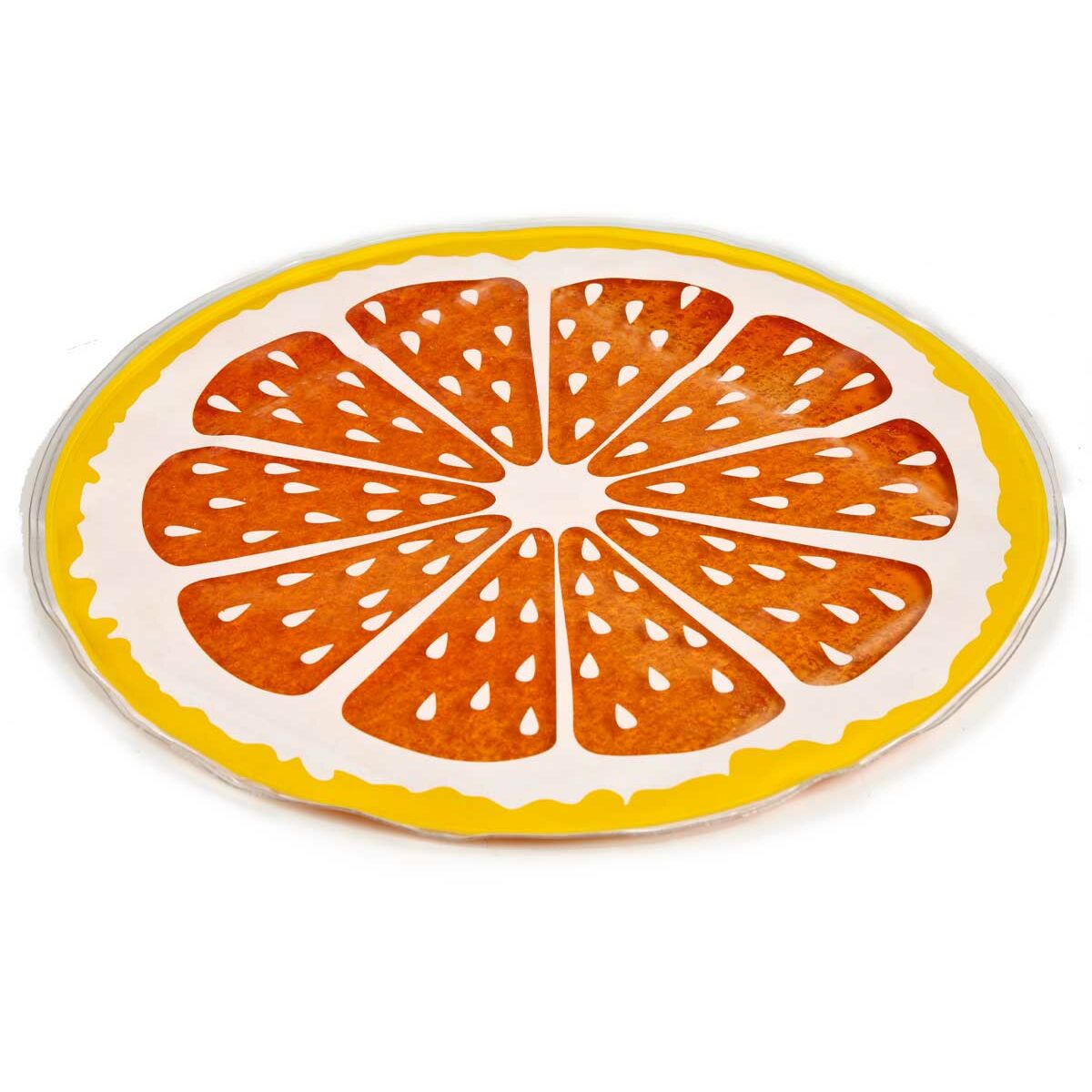 Kylmatta för husdjur Mascow Gul Orange 35 x 1 x 35 cm
