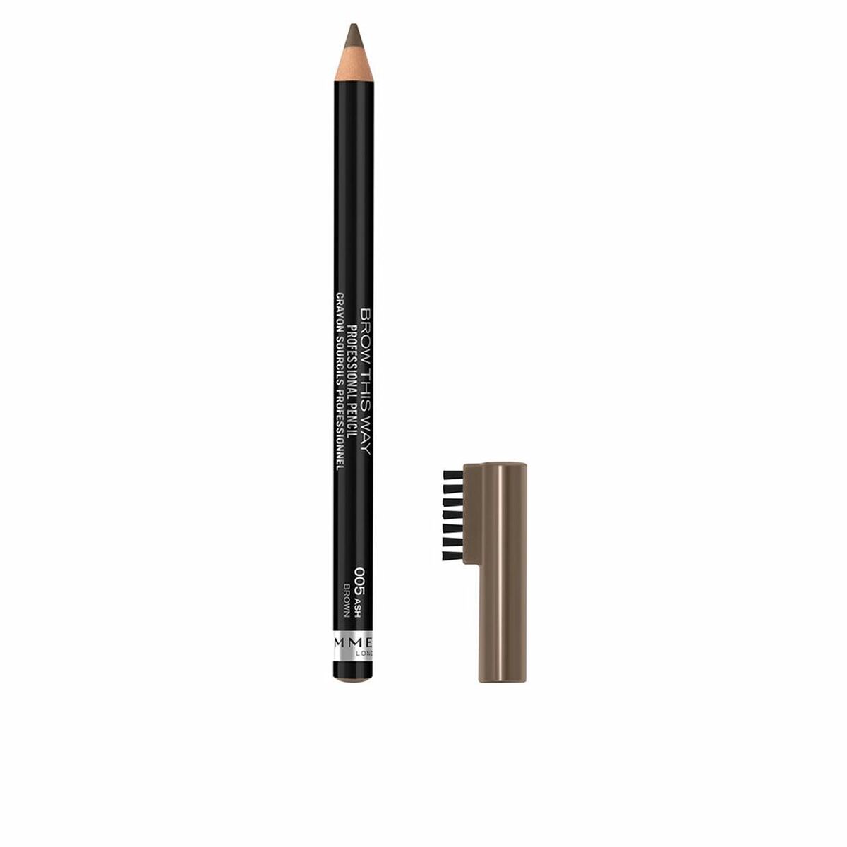 Ögonbrynspenna Rimmel London Brow This Way 005-ash brown