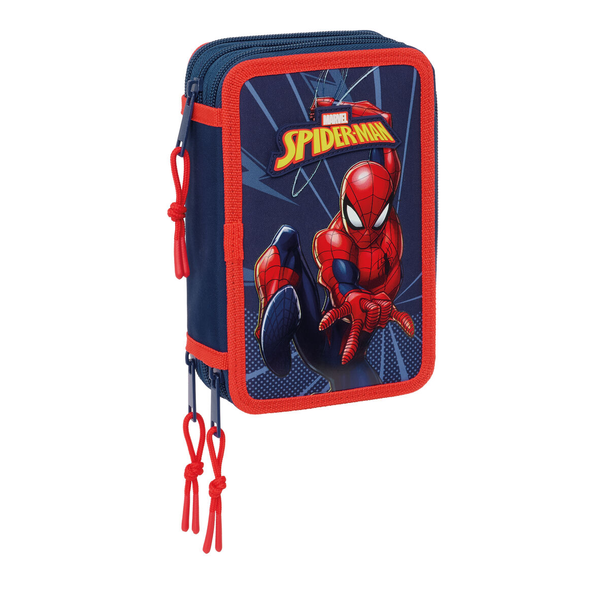 Bag Spider-Man Blå 12,5 x 19,5 x 5,5 cm 37 Delar