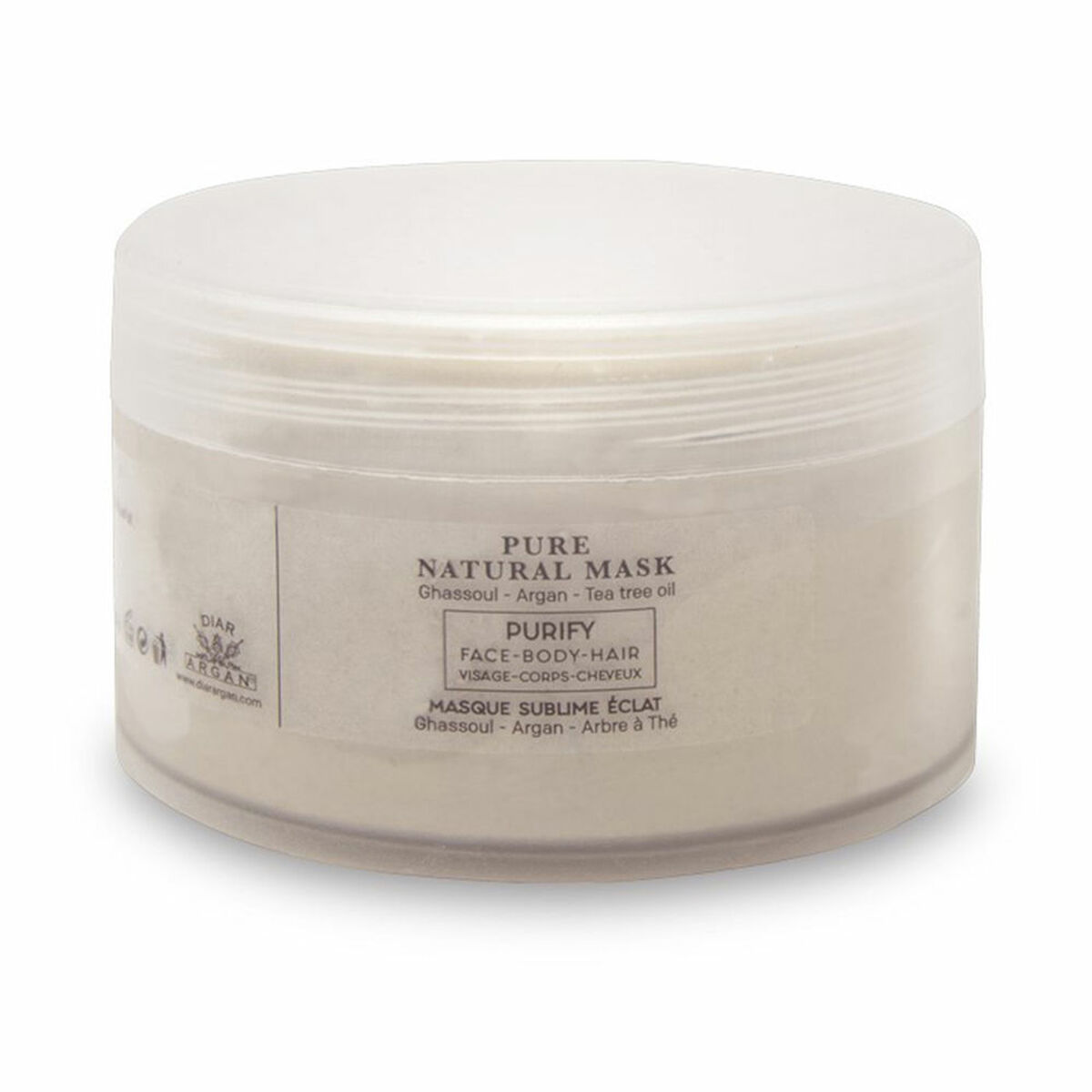 Ansiktsmask Diar Argan   200 ml Naturell Arganolja