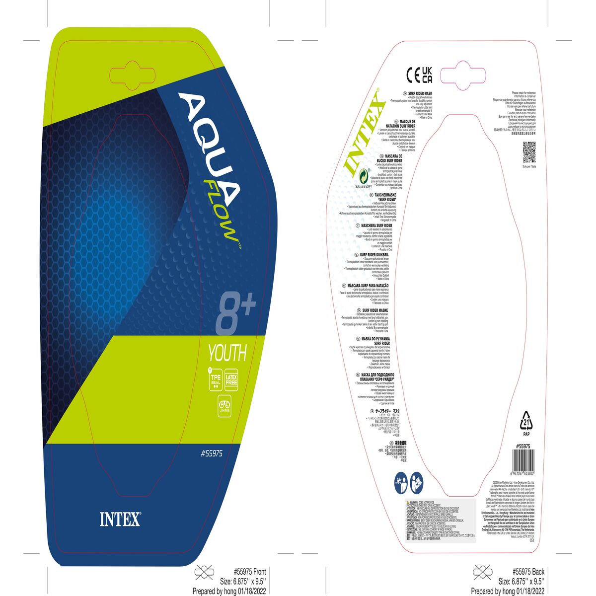 Dykmask Intex Surf Rider - 2