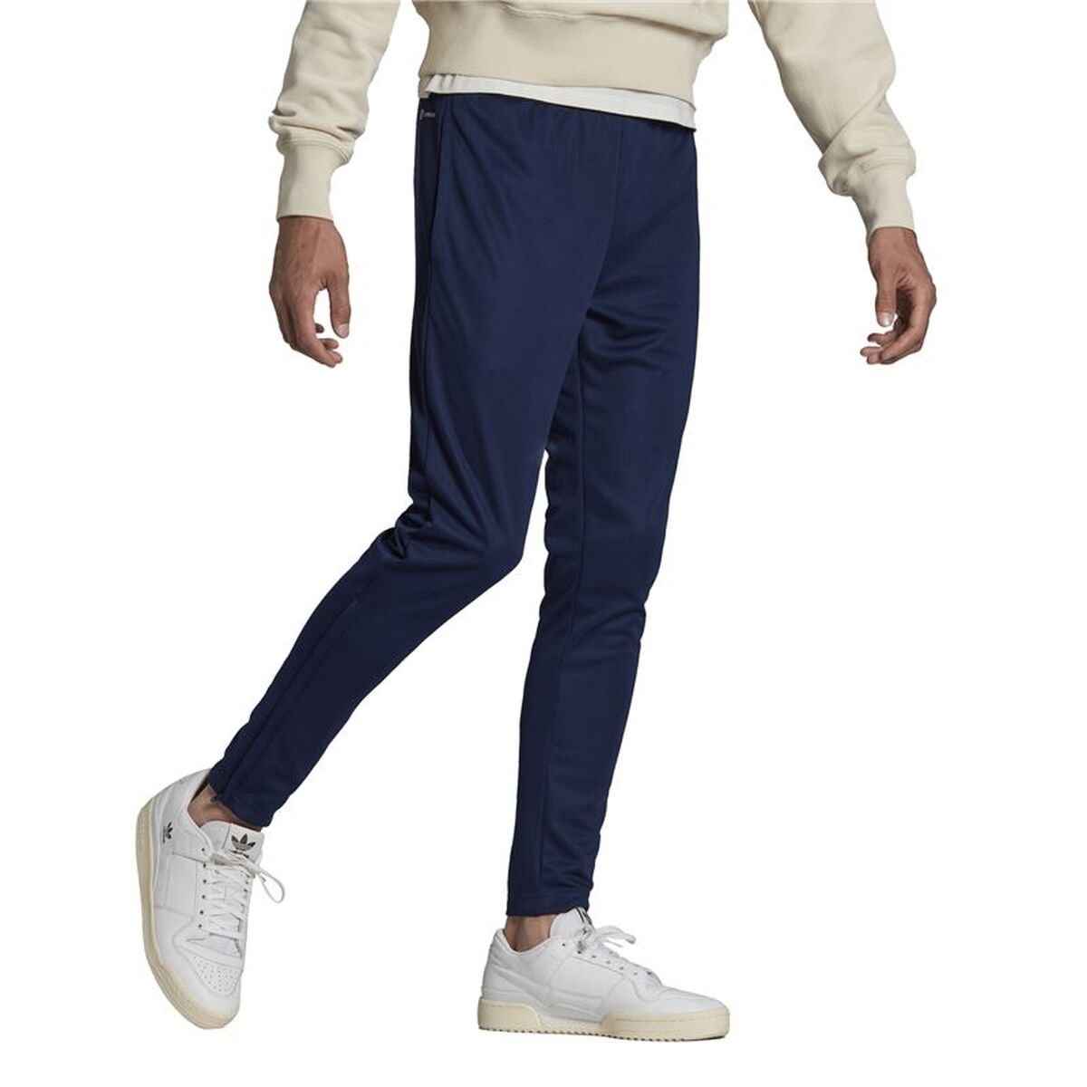 Fotbollsträningsbyxor, Vuxen Adidas Entrada22 Mörkblå Män - 2