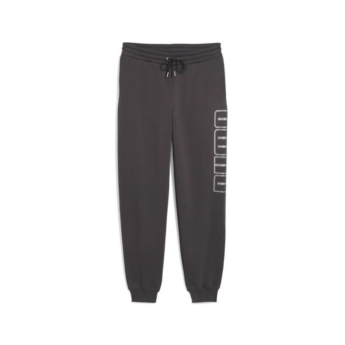 Långa träningsbyxor Puma Maximal Metallic Swe Grå Män