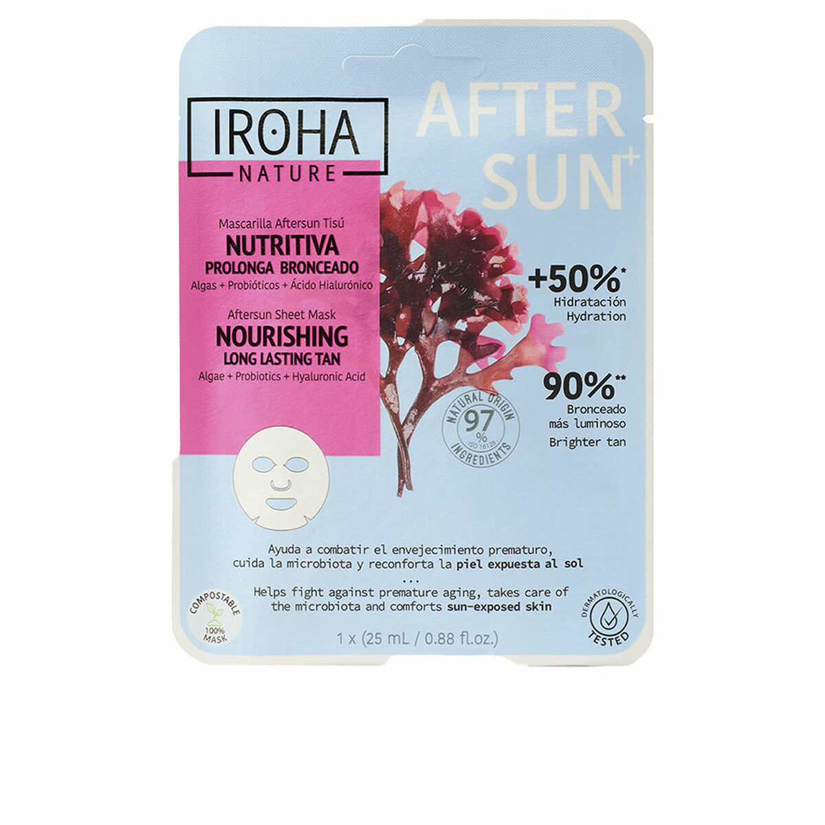 Ansiktsmask Iroha   Melon (1 antal)