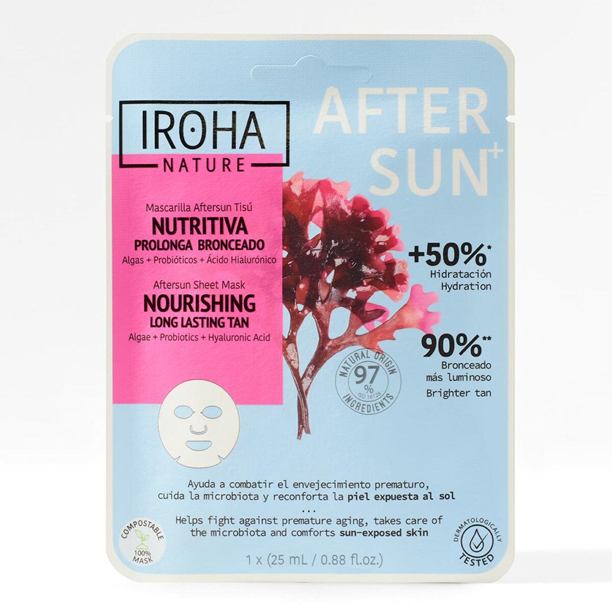 Ansiktsmask Iroha   Melon (1 antal) - 2