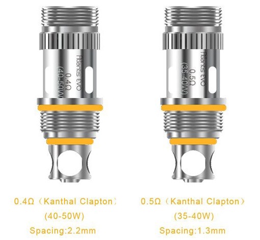 Aspire EVO Brännare  5 Pack - 2