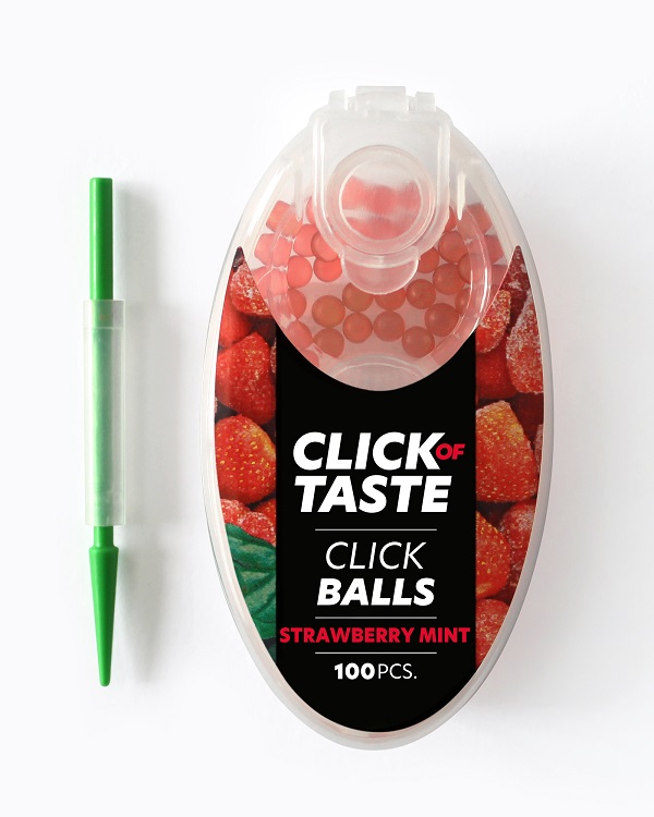 Click of Taste - Jordgubb & Mint - 3