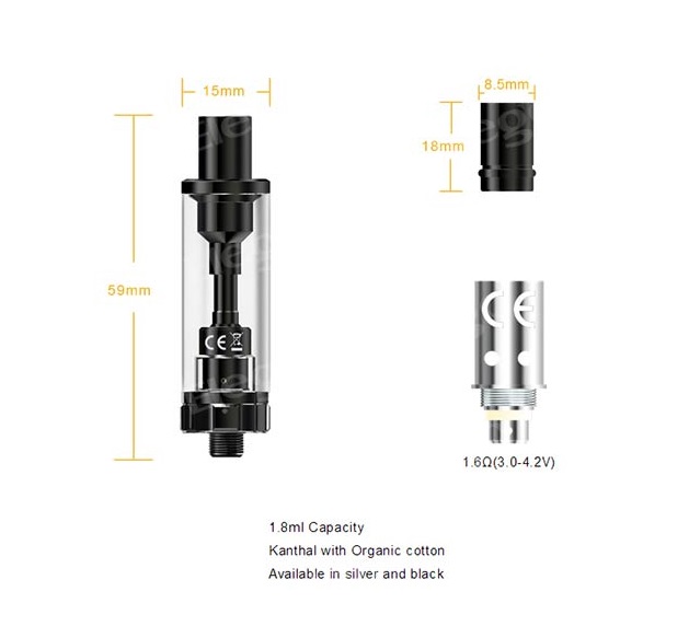 Aspire BVC  Brännare  5 Pack - 3