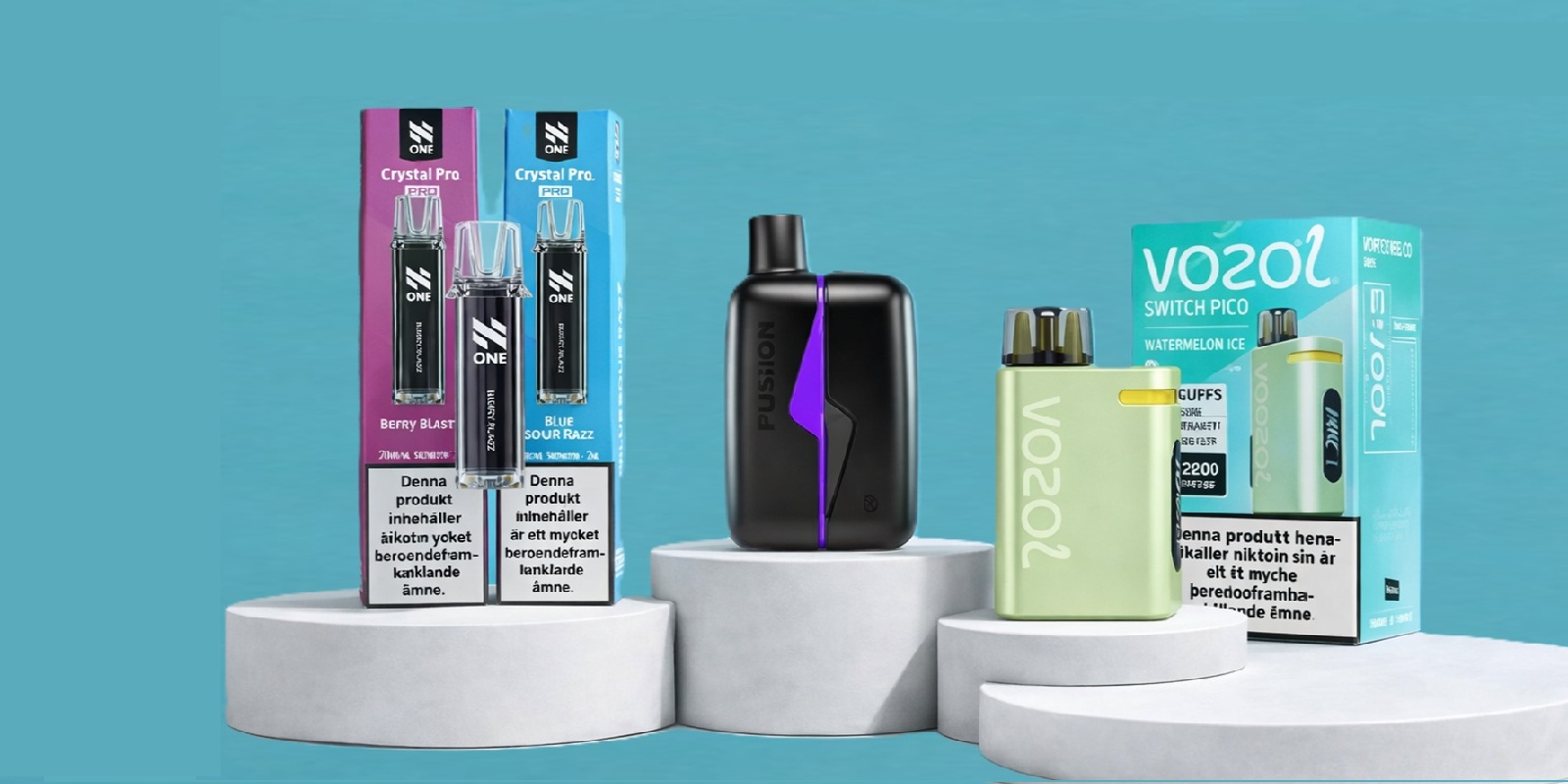 Vapes - Prefyllda Laddbara 