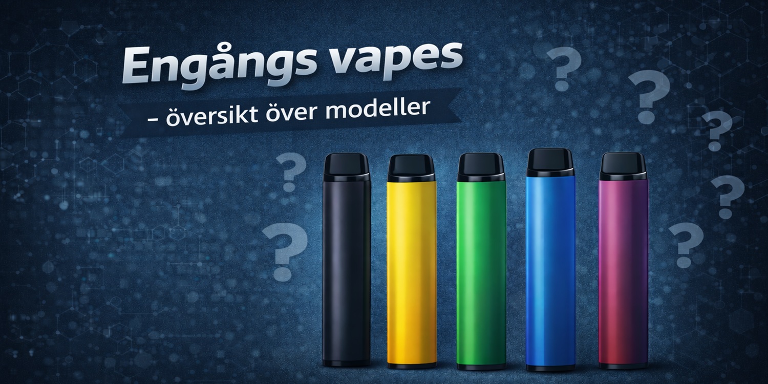 Vilka är de bästa Engångs vape i Sverige