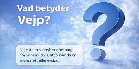 Vejp – vad betyder ordet egentligen