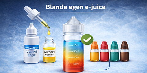 Blanda egen E-juice