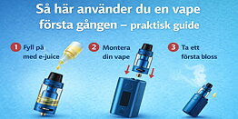 Så här använder du en vape