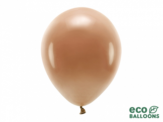 Eco Ballonger 30cm pastell, chokladbrun
