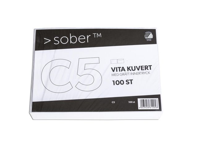 Vita Kvalitetskuvert C5 100st