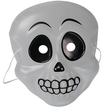 Halloweenmask för barn - Glow in the dark