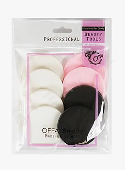Beauty sponges 8st Rund